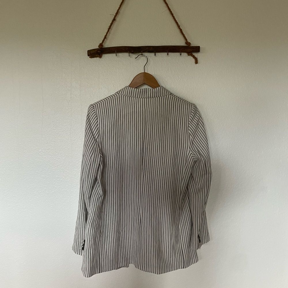 Striped blazer jacket - Picture 4 of 6
